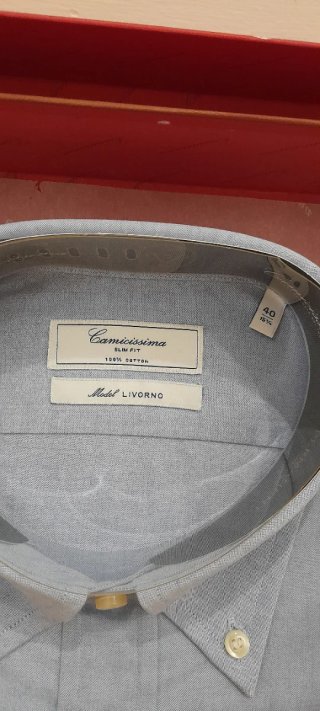 Camicia uomo Camicissima manica lunga TG 40 slim