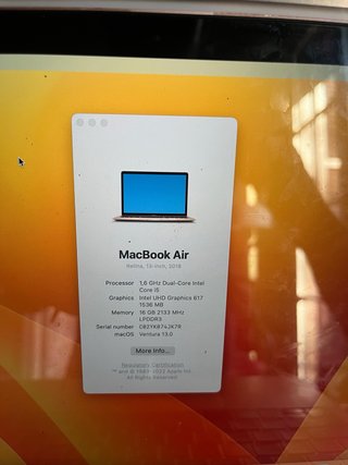 MacBook Air 13 Oro Rosa Despiece