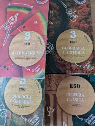 Libros 3 ESO