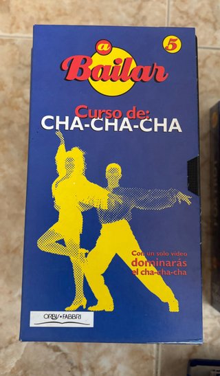 Curso de Baile Completo VHS + Libro (NUEVO)