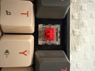 Teclado Mecánico Negro y Naranja