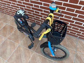 Bicicleta Infantil BTwin PiraBike Negra