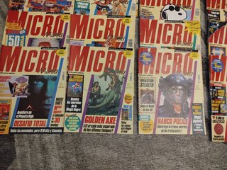 MicroManía 2a época formato periódico. Retro.