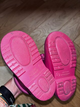 Botas de agua Igor niña rosa Talla 23