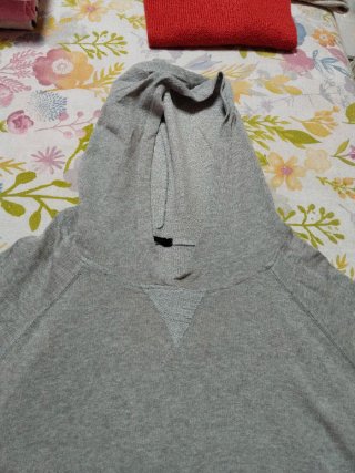 Sudadera ancha gris Osho Talla única