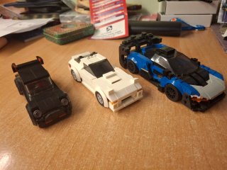 Coches Bloques Construcción Tipo Lego