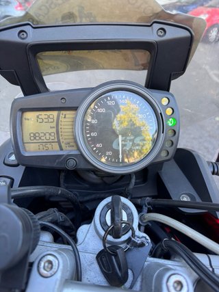 BMW G650GS Adventure Moto Negra/Roja