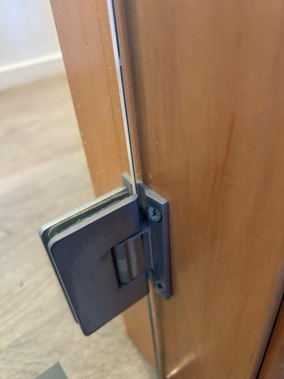 Puertas de cristal para comedor o salon.