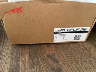 Zapatillas Altra Mont Blanc Speed 45 Nuevas