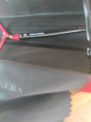 Montura Gafas Carolina Herrera Negra y Roja