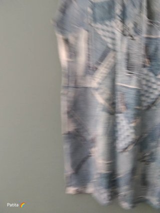 Vestido Desigual patchwork efecto jeans