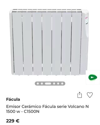 Emisor térmico Fácula 7 elementos
