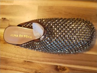 Zapatos "Alma en Pena" dorados n°42