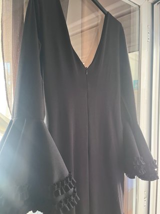 Vestido Flamenca Negro Volantes