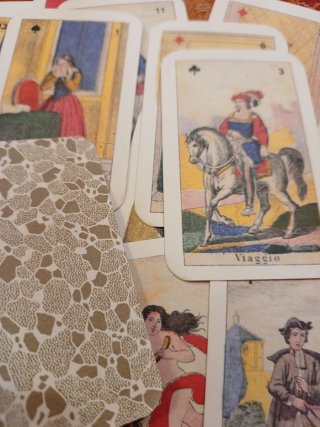 Sibille Riproduzione Antiche Carte da Gioco