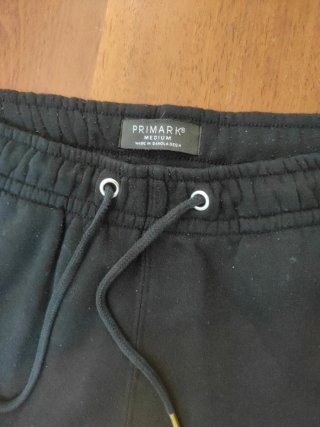 Pantalón chándal negro Primark