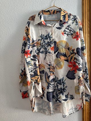 Camisa estampada floral