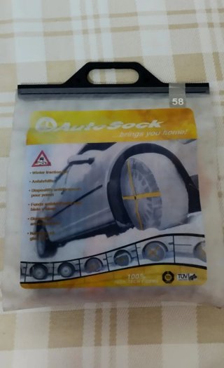 Kit invierno coche Auto Sock y rasqueta