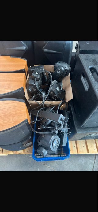 Cabezas móviles para discoteca