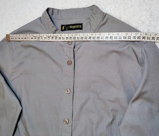 Camisa/vestido gris con cinturón