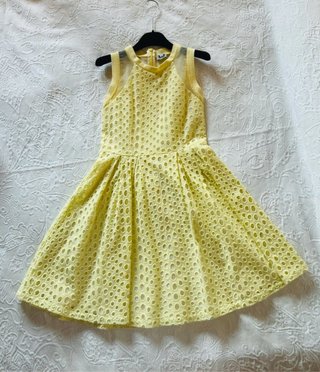 Vestido Adolfo Domínguez Amarillo Babydoll