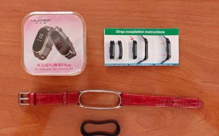 Xiaomi Mi Band 4 Roja y Plateada