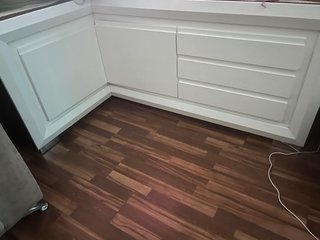 Mueble de rincón blanco