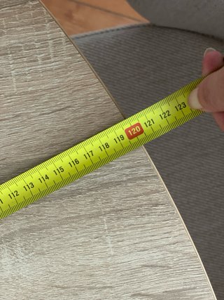 Mesa redonda Kave Home madera y metal