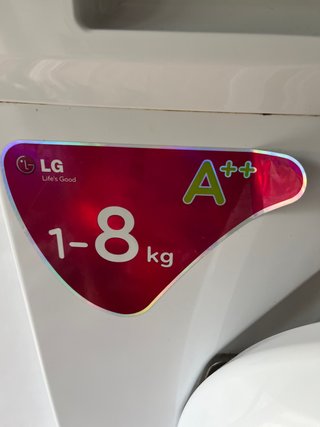 Lavadora LG Direct Drive 8kg A+++