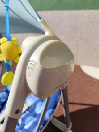 Hamaca Chicco eléctrica bebé con música