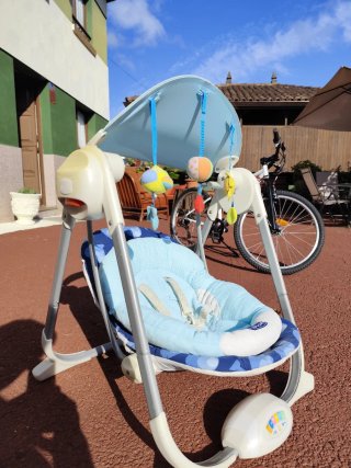 Hamaca Chicco eléctrica bebé con música