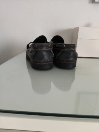 Mocasines Castellanos Piel Unisex Negro