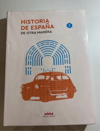 Libro de Historia de España 2ºBach Edebé