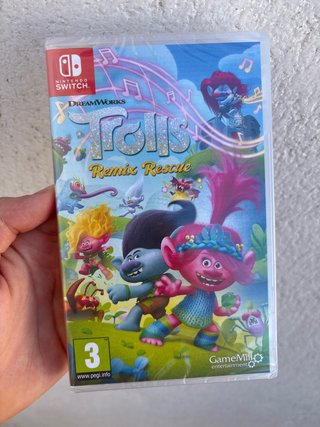 Juego Nintendo Switch “Trolls Remix Rescue”