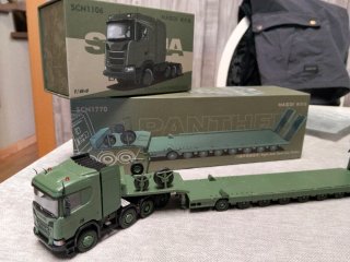Maqueta camión Scania Panther 1/64