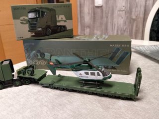Maqueta camión Scania Panther 1/64
