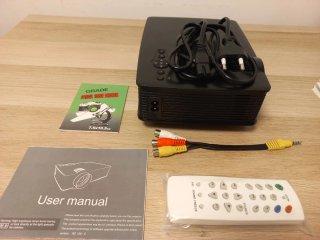 Mini Proyector Portátil HD GEPC043ABEU 2 usos sólo