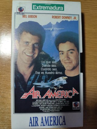 Air America VHS - Mel Gibson y Robert Downey Jr.