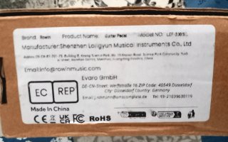 Pedal Effetti Delay per Chitarra Rowin