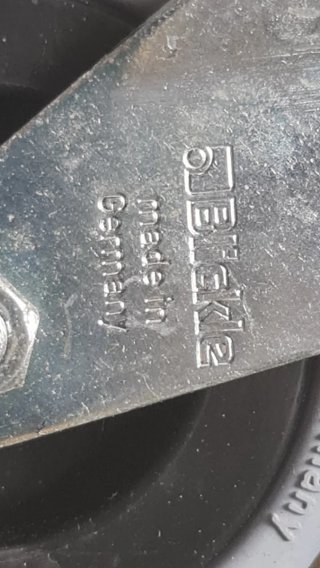 Ruote in gomma per carrello