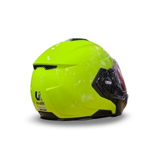 Casco Modular Unik Flip-Back Spectrum Yellow fluor