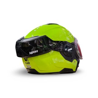 Casco Modular Unik Flip-Back Spectrum Yellow fluor