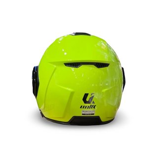 Casco Modular Unik Flip-Back Spectrum Yellow fluor