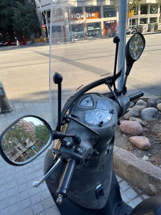 Honda PS125i Negra