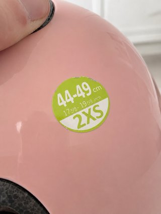 Casco bici infantil rosa BTWIN