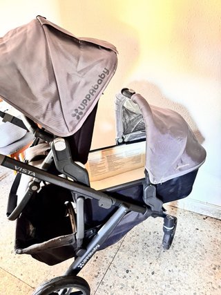 Carro UPPAbaby Vista Doble Gris