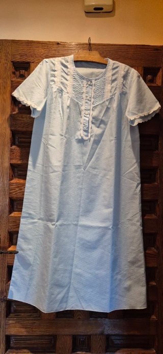 Camisón azul bebé talla M