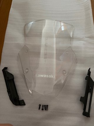 Pantalla Kawasaki Transparente