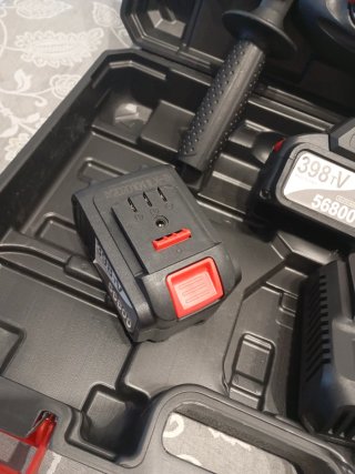 Taladro percutor inalámbrico con baterías