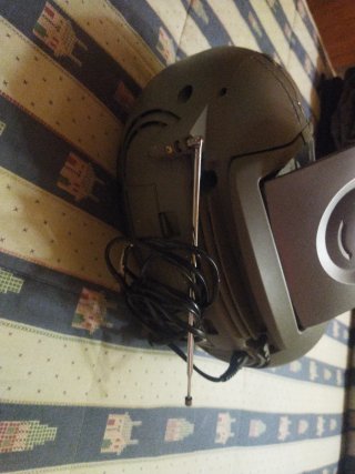 Radiocassette CD LG Plata y Gris